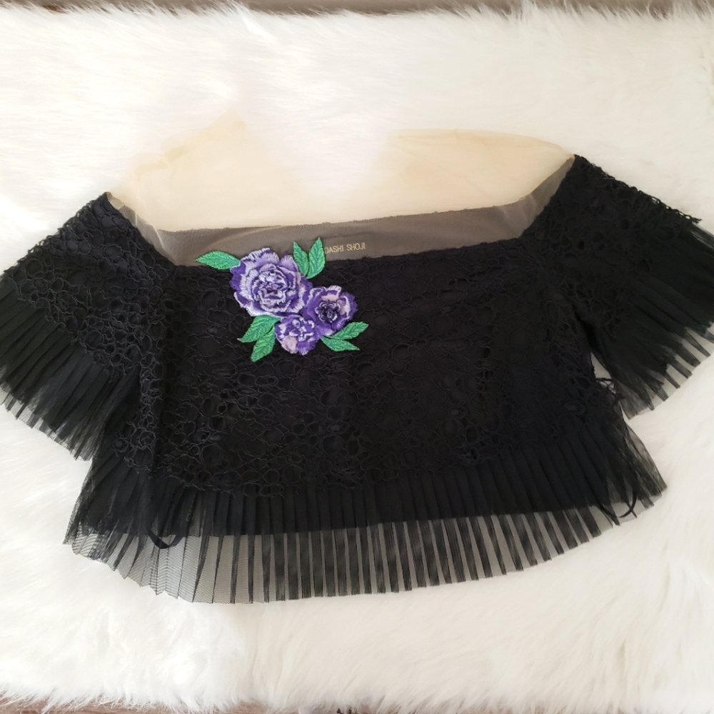 Tadashi Shoji Abelle Off the shoulder Top